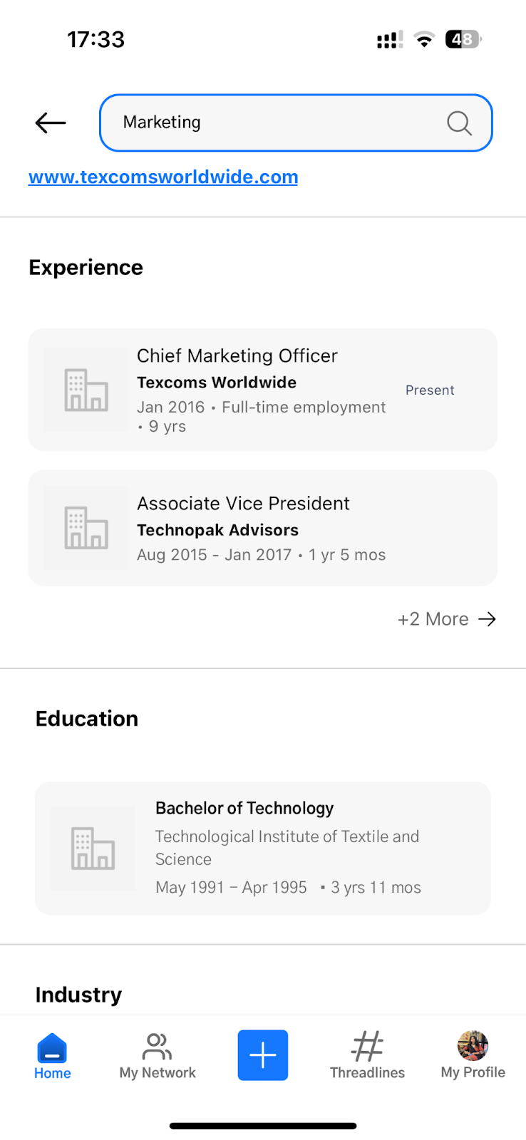 Filter Search Results